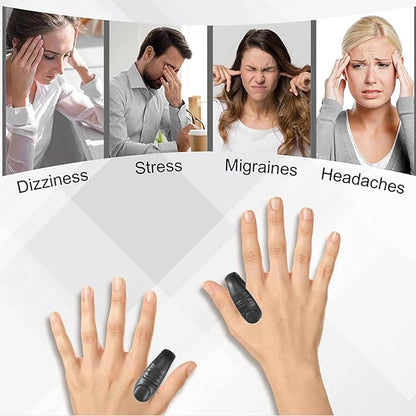 Pack of 2 Sugar Control Acupressure Clip for Diabetics Sugar Control LI4 Acupressure Point Clip Headache Relief Products Migraine &Tension Relief (Pack of 2)