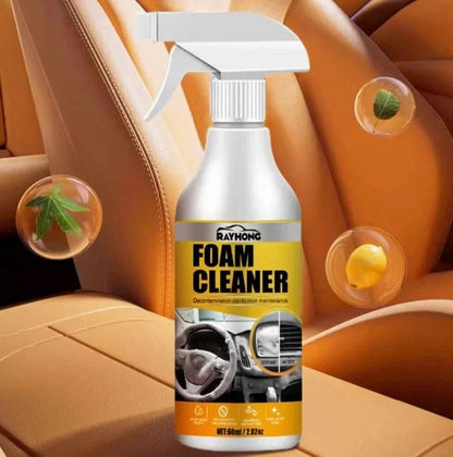 18051 glass cleaner in a 60 ml spray bottle, multi-purpose foam cleaner for windows and glass surfaces, clear and foamy texture.