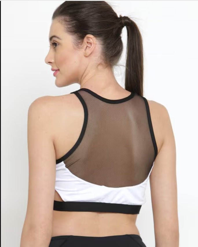 Women’s Push-Up Back Smoothing Bra by 9326, sports bra with supportive straps and seamless back design.