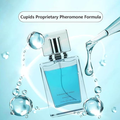 50ml Cupid Hypnosis Cologne for Men by 8699, Ittar fragrance in a sleek bottle, designed for a captivating scent.