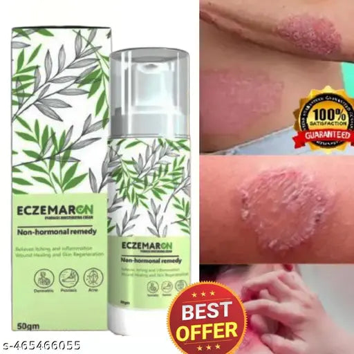9242 Eczemaron antifungal cream for ringworm, eczema, and fungal infections, displayed in a pack of two tubes.