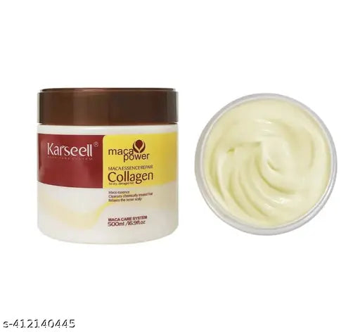 9242 Collagen Expert Absolut Repair Mask for dry hair, deep conditioning with gold quinoa and wheat protein, in a pack of one.