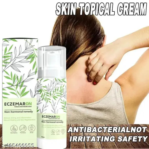 9242 Eczemaron antifungal cream for ringworm, eczema, and fungal infections, shown in a pack of two jars.