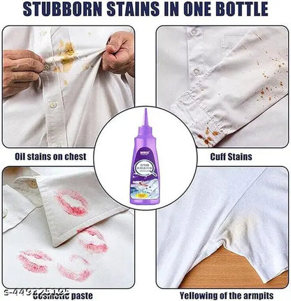 Stain Remover | Multi-Purpose Roll Bead Fabric Clothes Stain Remover for Cotton