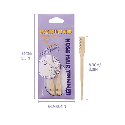 Newest Nasal Hair Cutter, 360 Degree Rotating Double Head Nose Hair Trimmer