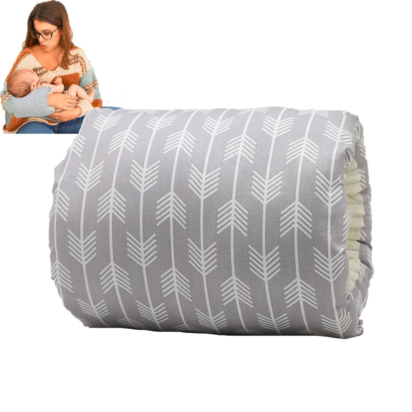 Cozie Cradle Baby Nursing Pillow, a soft, supportive feeding pillow designed for comfortable breastfeeding and bonding.