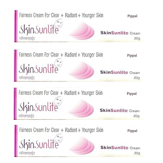 Skin Sunlite Cream Fairness for Clear 20G (Pack of 4)