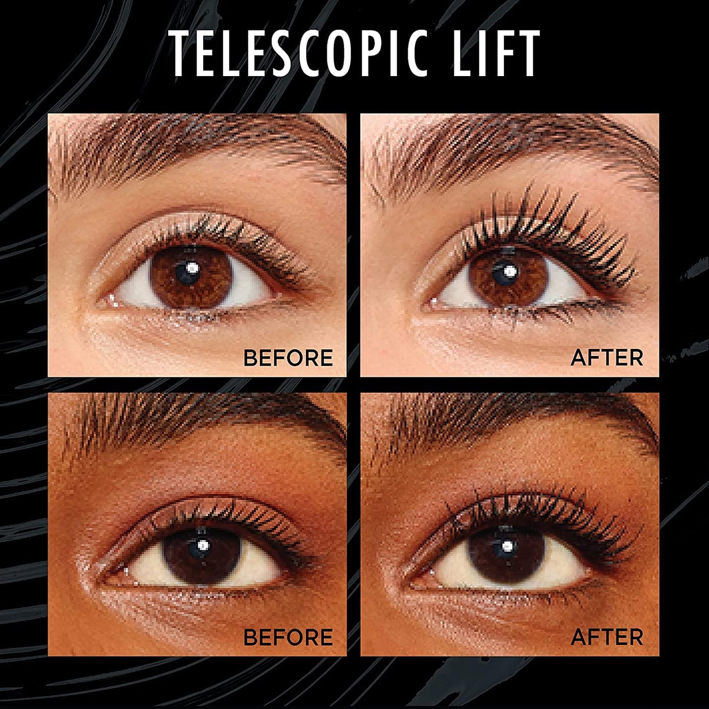 Pippal Fit Skin Mascara Ultra Volume Volumizing Mascara for Bold And Dramatic Lashes Long Lasting Waterproof 12Gm (Pack of 2)
