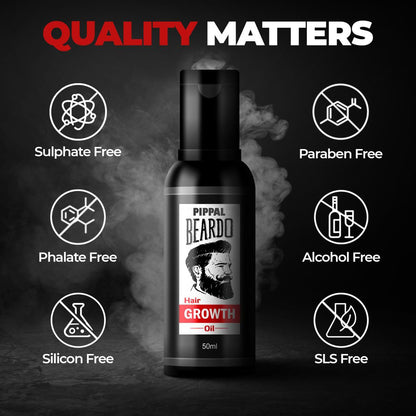 Beardo Beard And Hair Growth Oil 2X50ml Faster Beard Growth