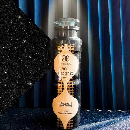 Aro Magnet Alcohol Free DeoDorant Spray 200ml and 555 Concentrated Attar(Pack of 3)