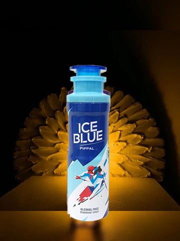 Ice Blue Alcohool Free DeoDorant Spray 200ml and Ice Blue Concentrated Attar(Pack of 2)