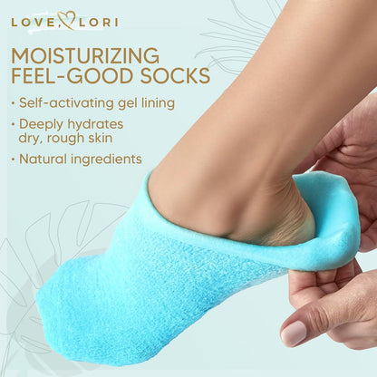 Foot Spa Pedicure Silicone Socks For Men & Women (Pack of 2)