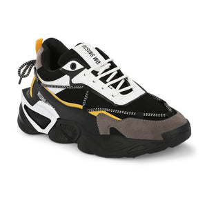Black Flexible Leather Shoes