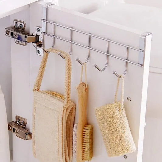 Stainless Steel Over the Door Hook Hanger