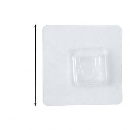 Transparent Self Adhesive Wall Hook (1 Pc)