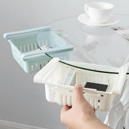 2336 Expandable Adjustable Multipurpose Fridge Storage Basket ( 1 Pcs )