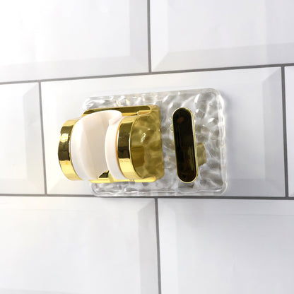 Wall Mounted Broom  Mop Holder With Strong Grip Clips
