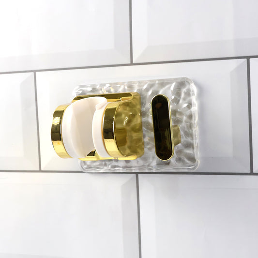 Wall Mounted Broom  Mop Holder With Strong Grip Clips