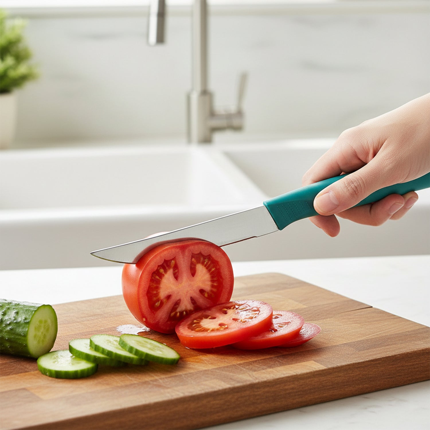 Multipurpose Stainless Steel Fruit Knife Set Of 3