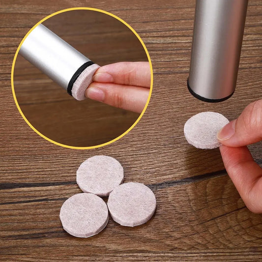 Round 3.5-inch Wukusy self-adhesive cork coasters with cork backing, ideal for DIY crafts, home decor, and protective surface mats.