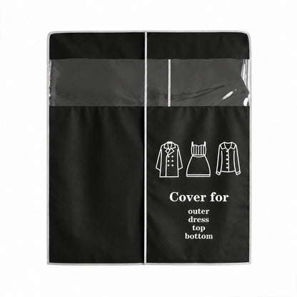 Hanging Garment Dust Cover  Keeps Clothes Neat  Dust-free