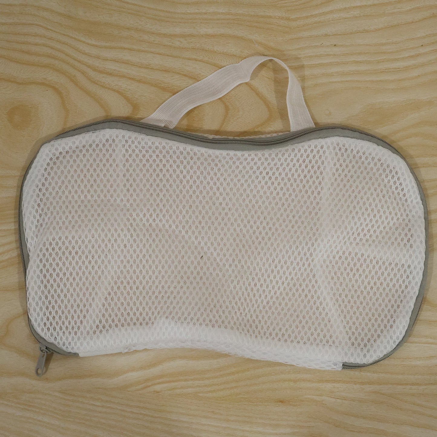 Reusable 3d Mesh Laundry Washing Bag With Zipper For Shoes And Delicates (1 Pc)