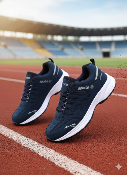 Men's Drpshippr sports shoes for training and gym, featuring water-resistant design perfect for monsoon workouts.