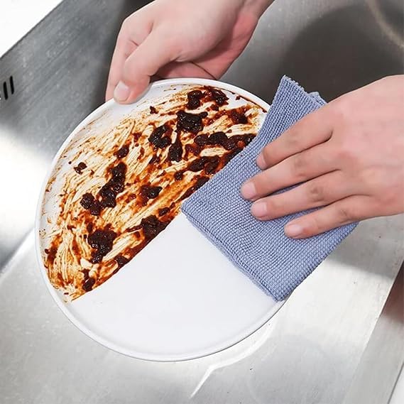 Two Magic Cleaning Cloths from Drpshippr, versatile all-purpose cleaning rags shown on a clean surface.