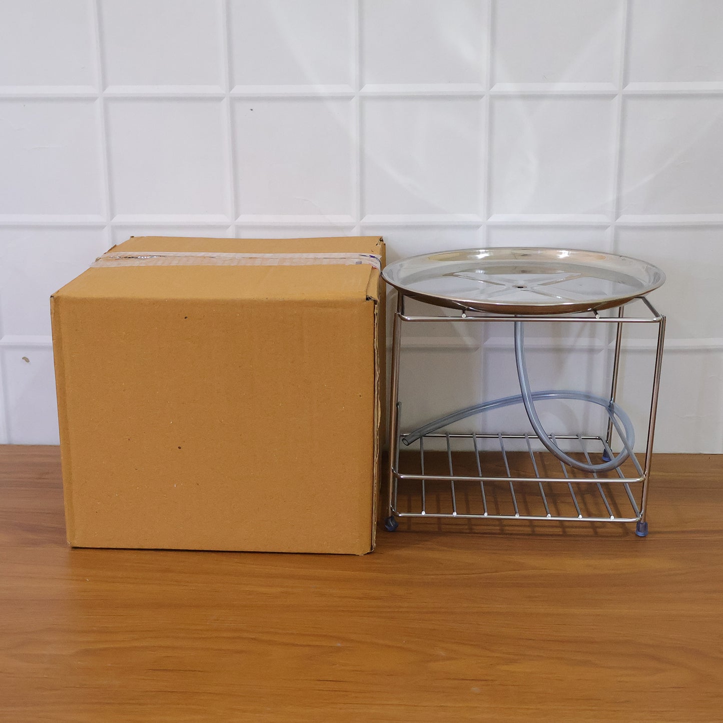 Heavy Duty Stainless Steel Multipurpose Utensils Stand 1 Pc