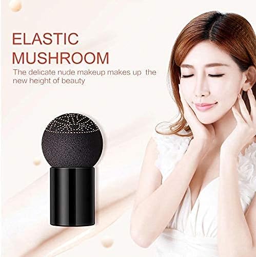 Drpshippr 3-in-1 waterproof foundation and concealer cream with air cushion and mushroom applicator, for smooth, even skin coverage.