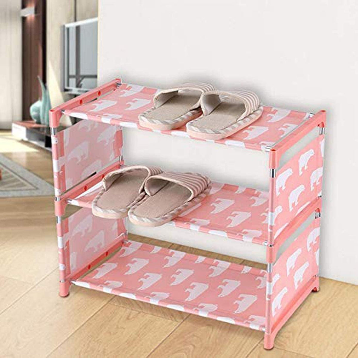 3 Layer Home Shoes Rack Stand Wall Bench Rack
