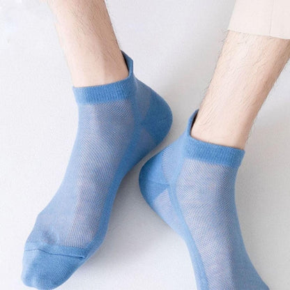 Men & Women Woven Ankle Length Socks (Pack of 6)