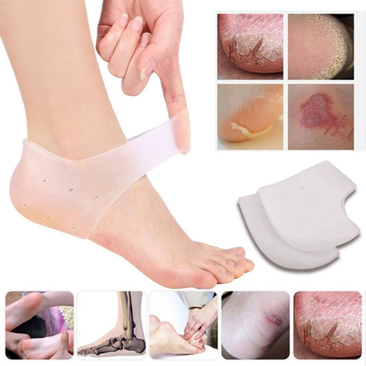 Wukusy 339 moisturizing silicone gel for dry, cracked heels; multicolour repair treatment in a tube.