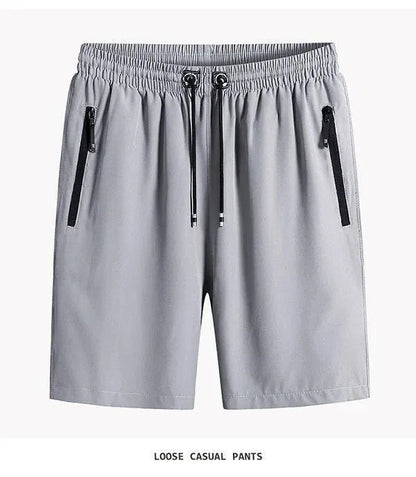 Set of four men's stretchable cotton shorts from 34751, featuring comfortable casual design and versatile style in various colors.