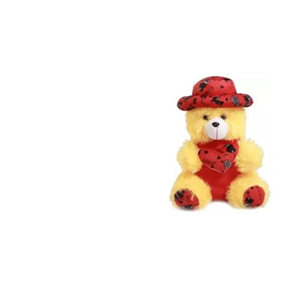 Yellow Love Teddy for Desk Decor & Gifting