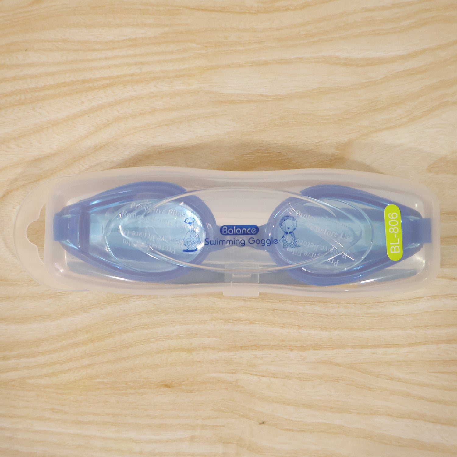 Kids Premium Swimming Goggles With Crystal Clear Lens And Secure Fit  1 Pc