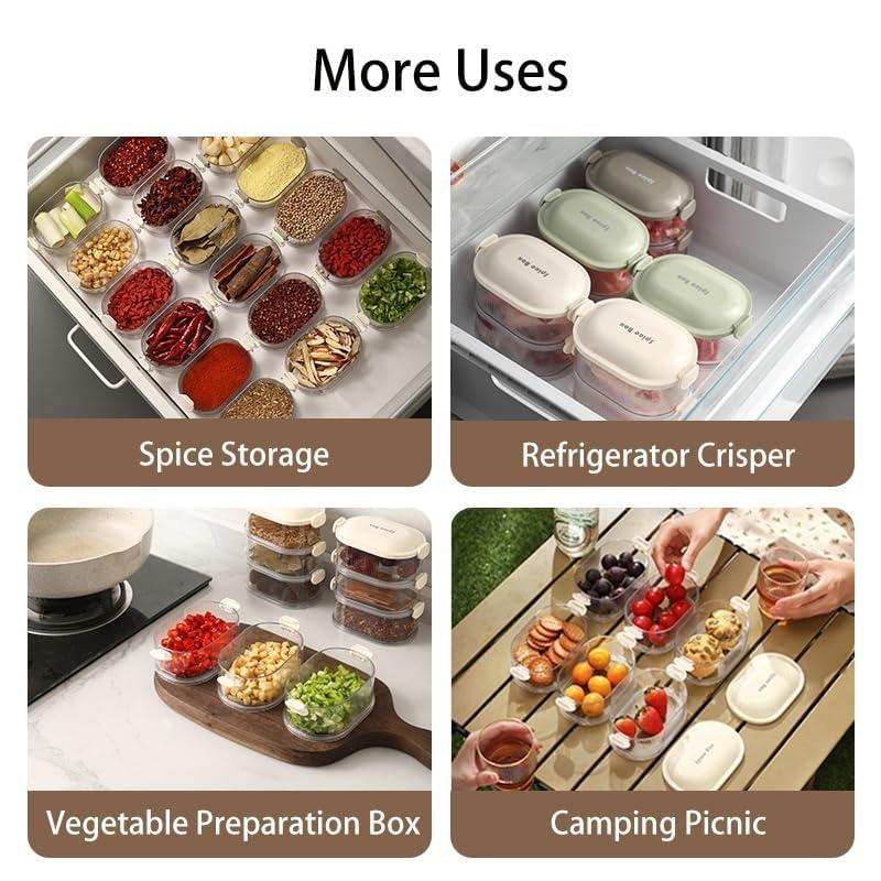 3-Layer Stackable Food Storage Box