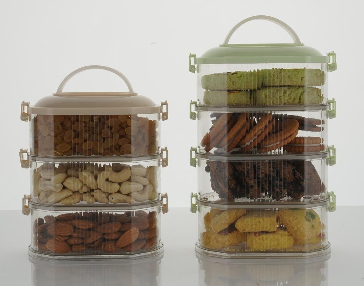 3-Layer Stackable Food Storage Box