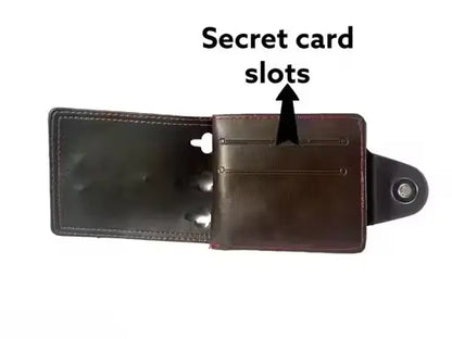 BMW Logo Faux Leather Wallet for Men & Women