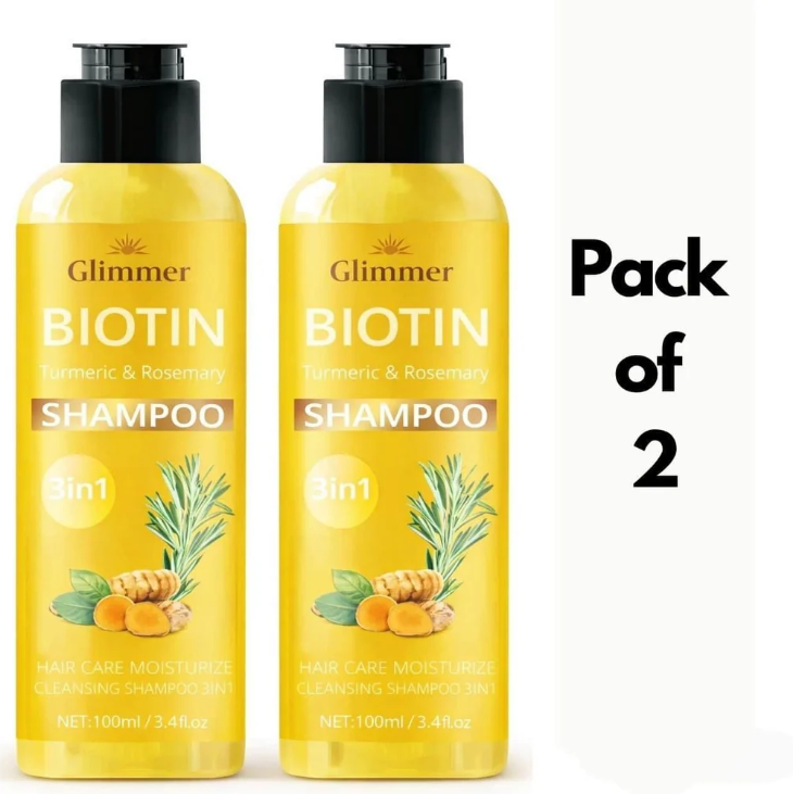 Turmeric & Rosemary Shampoo (Pack of 2)