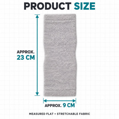 Wukusy soft stretchable open toe ankle support sleeve for daily comfort, shown on ankle with open toe design and flexible fabric.