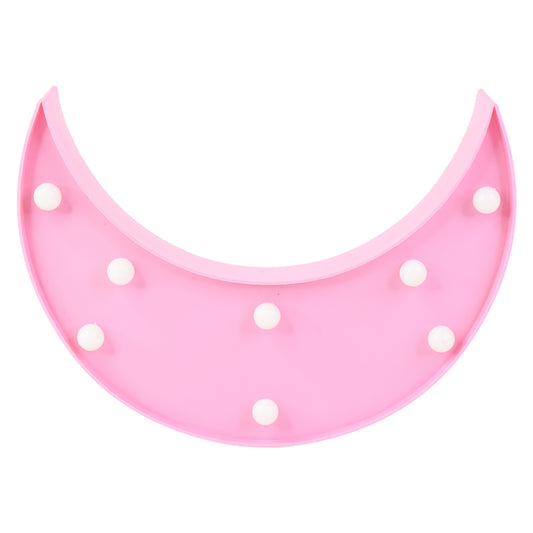 Moon Shaped Led Decorative Night Light (1 Pc)