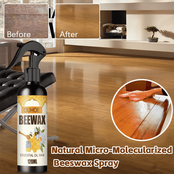 Beeswax for Furniture, Wood Polish and Conditioner for Long-Lasting Shine and Protection ( Pack of 2 )
