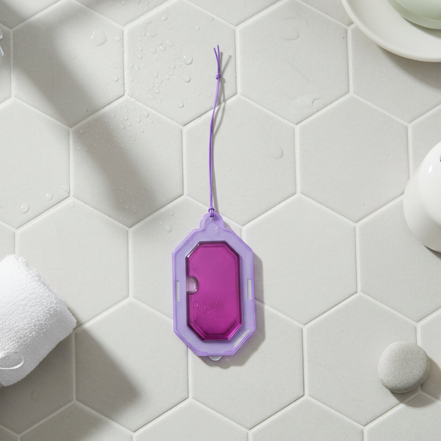 Hanging Bathroom Air Freshener Lavender Gel (1 Pc 9.5gm)