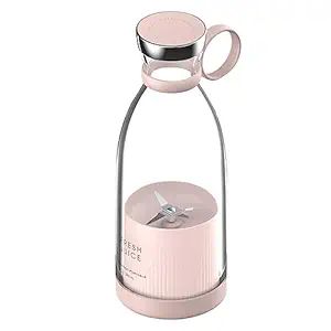 Portable 4485 mini blender for fresh juice, shown with transparent blending jar and compact design for on-the-go smoothies.