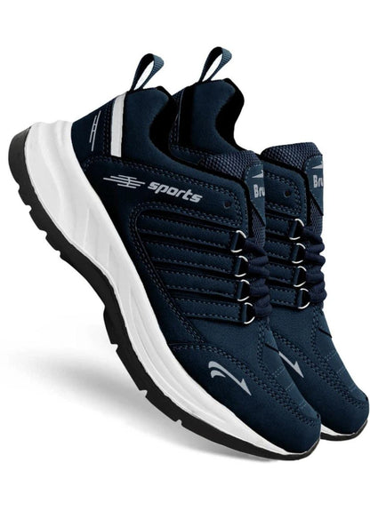 Men's Drpshippr sports shoes for training and gym, suitable for monsoon, with supportive design and breathable material.