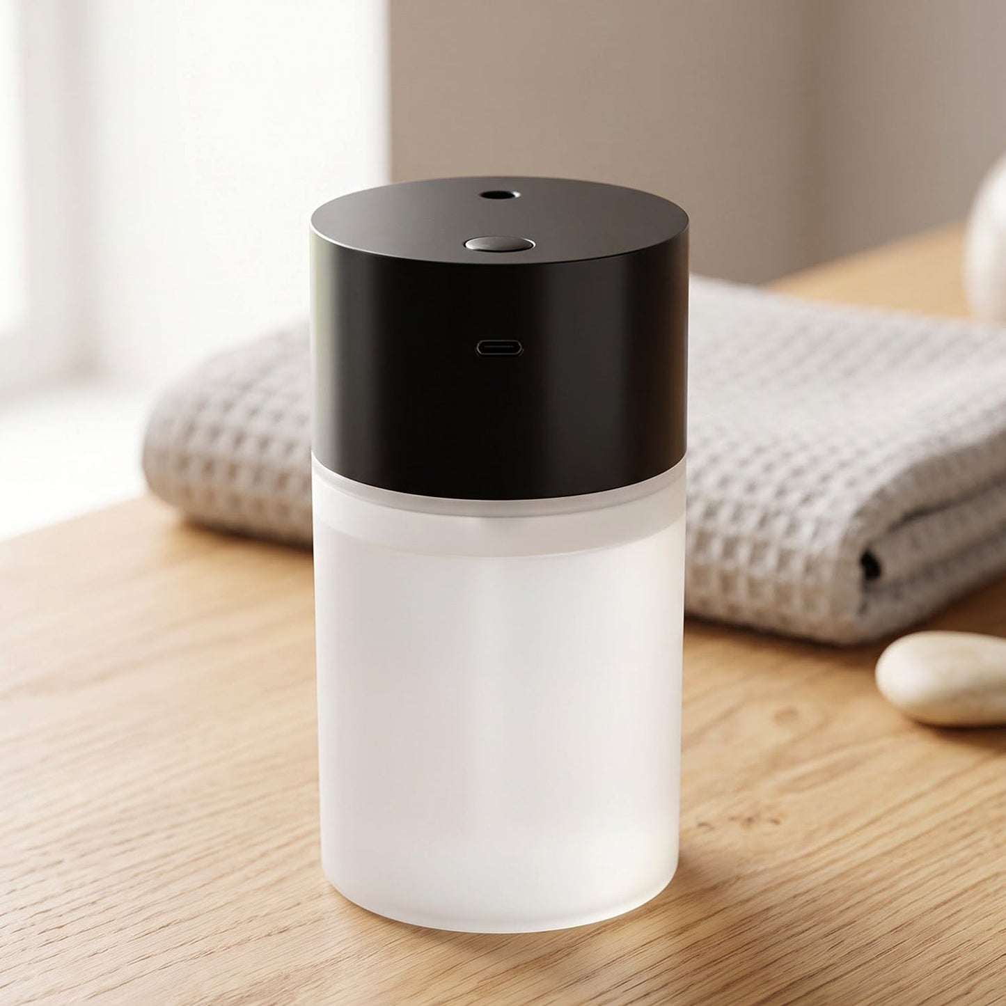 Portable Mini Usb Air Humidifier For Home Office Bedroom Car And Desk Use (1 Pc)