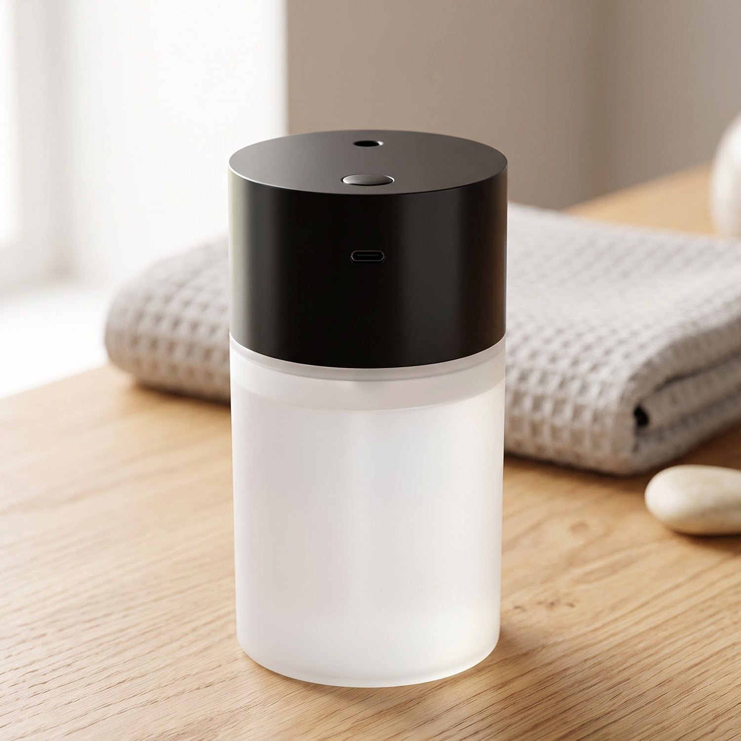 Portable Mini Usb Air Humidifier For Home Office Bedroom Car And Desk Use (1 Pc)