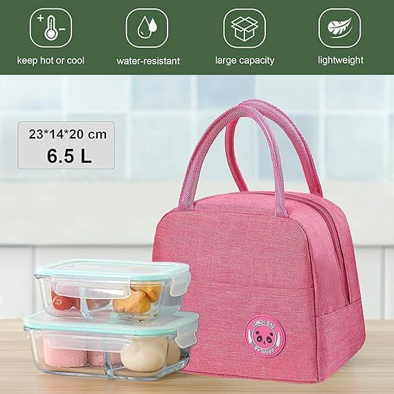 Lunch Bags for Office Women, Men, Kids Insulated Travel Box