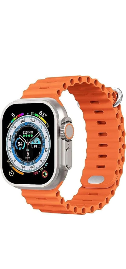 Smart sports watch by Drpshippr with digital display, fitness tracking features, and sleek black design.